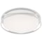 Access Lighting Lucia, LED Flush Mount, White Finish, Acrylic Lens Acrylic 49992LEDD-WH/ACR - alternate 3